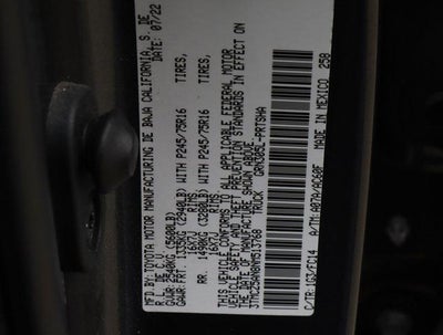 2022 Toyota Tacoma SR5 V6