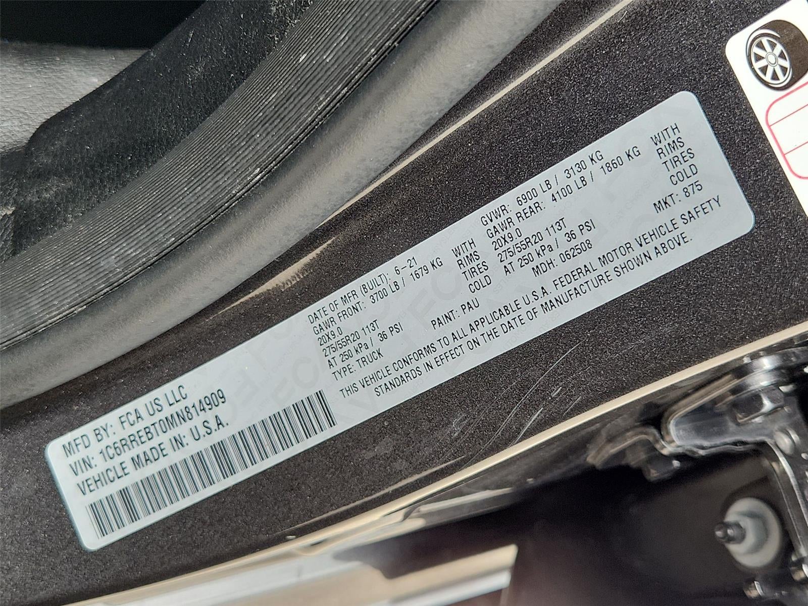 2021 RAM 1500 Lone Star