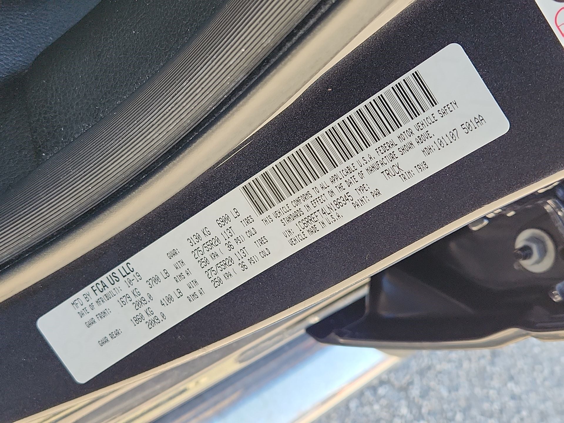2020 RAM 1500 Lone Star Crew Cab 4x2 5'7" Box