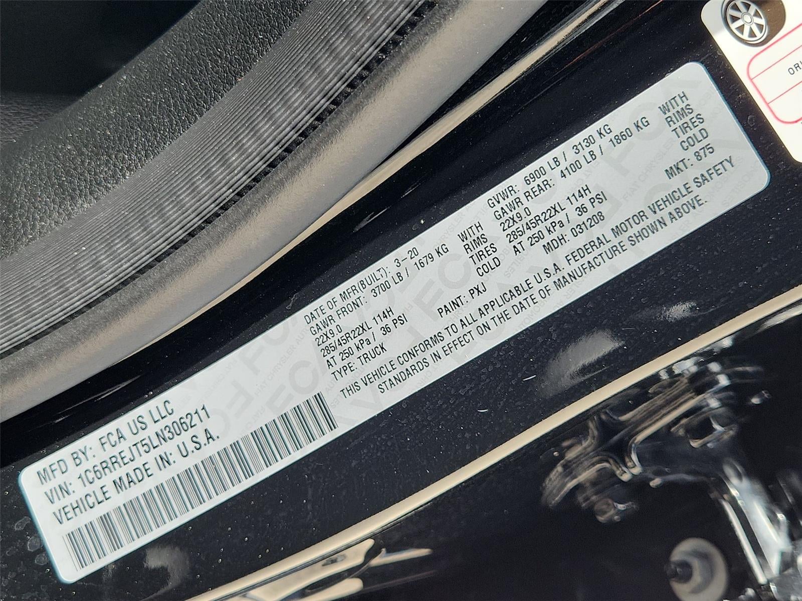 2020 RAM 1500 Laramie