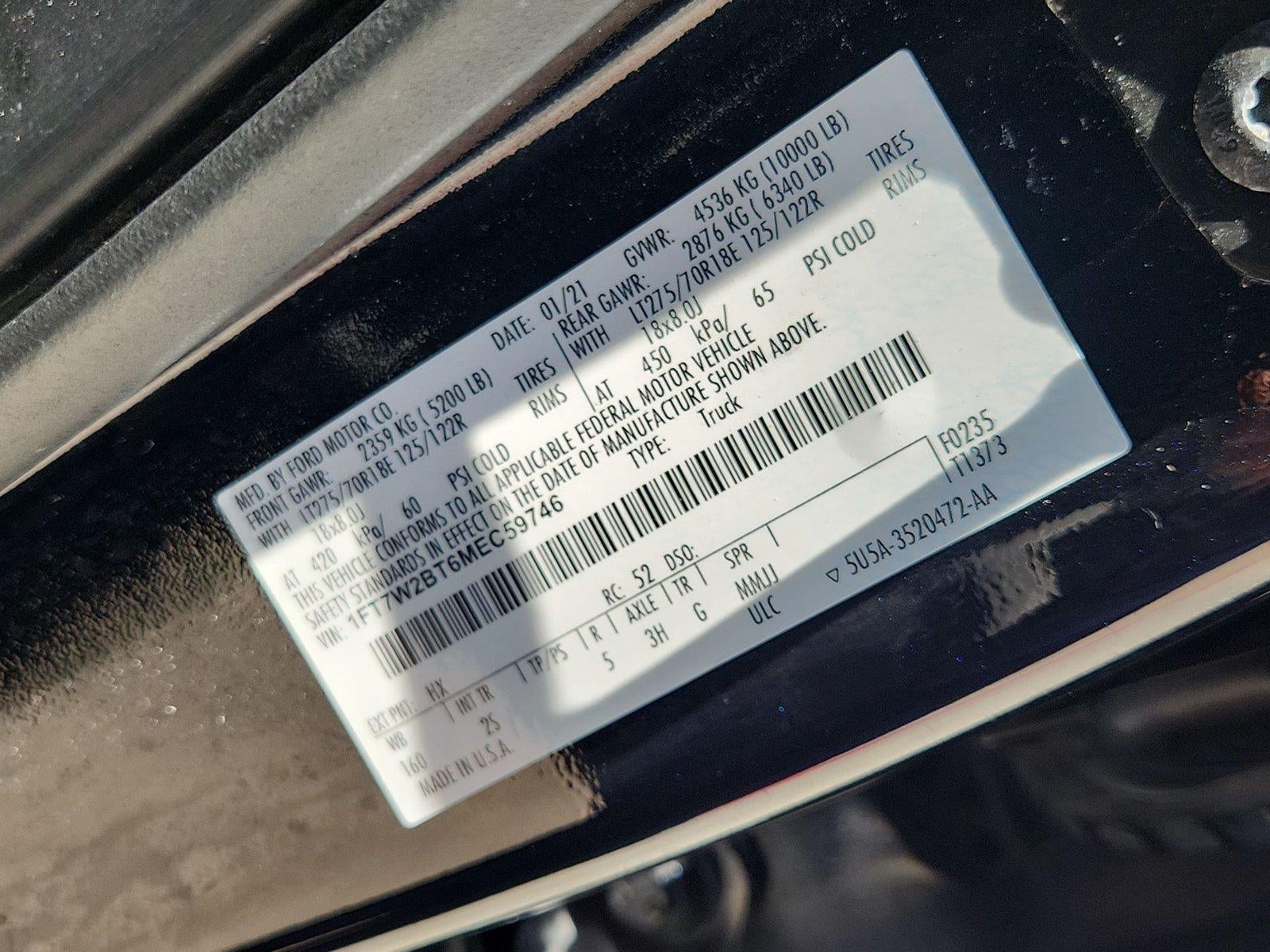 2021 Ford Super Duty F-250 SRW XLT