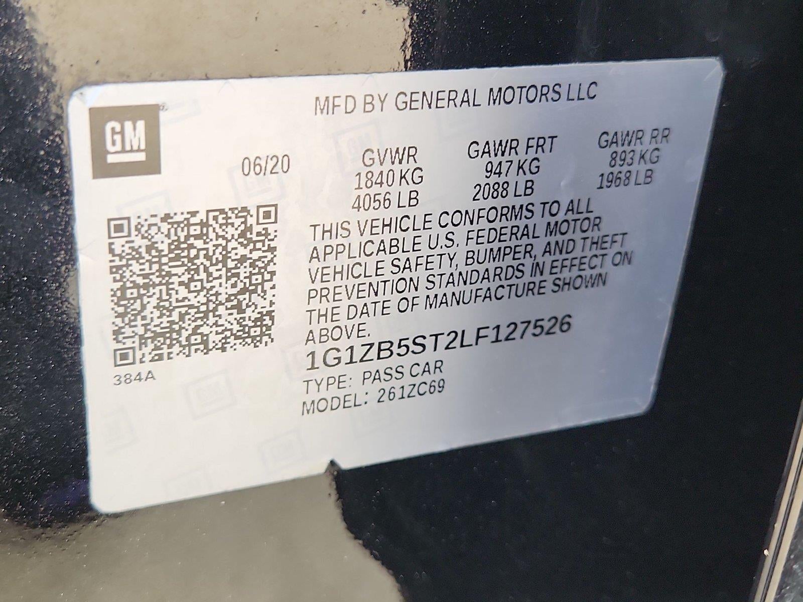 2020 Chevrolet Malibu LS