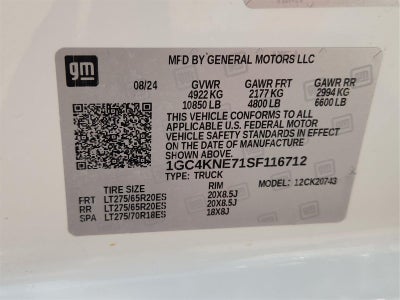 2025 Chevrolet Silverado 2500HD LT