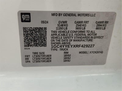 2024 Chevrolet Silverado 2500HD ZR2