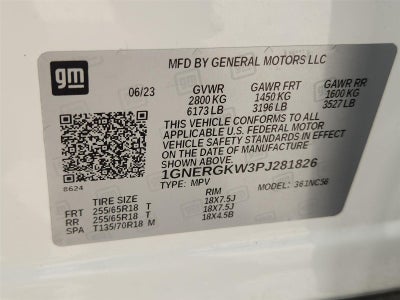 2023 Chevrolet Traverse LT Cloth
