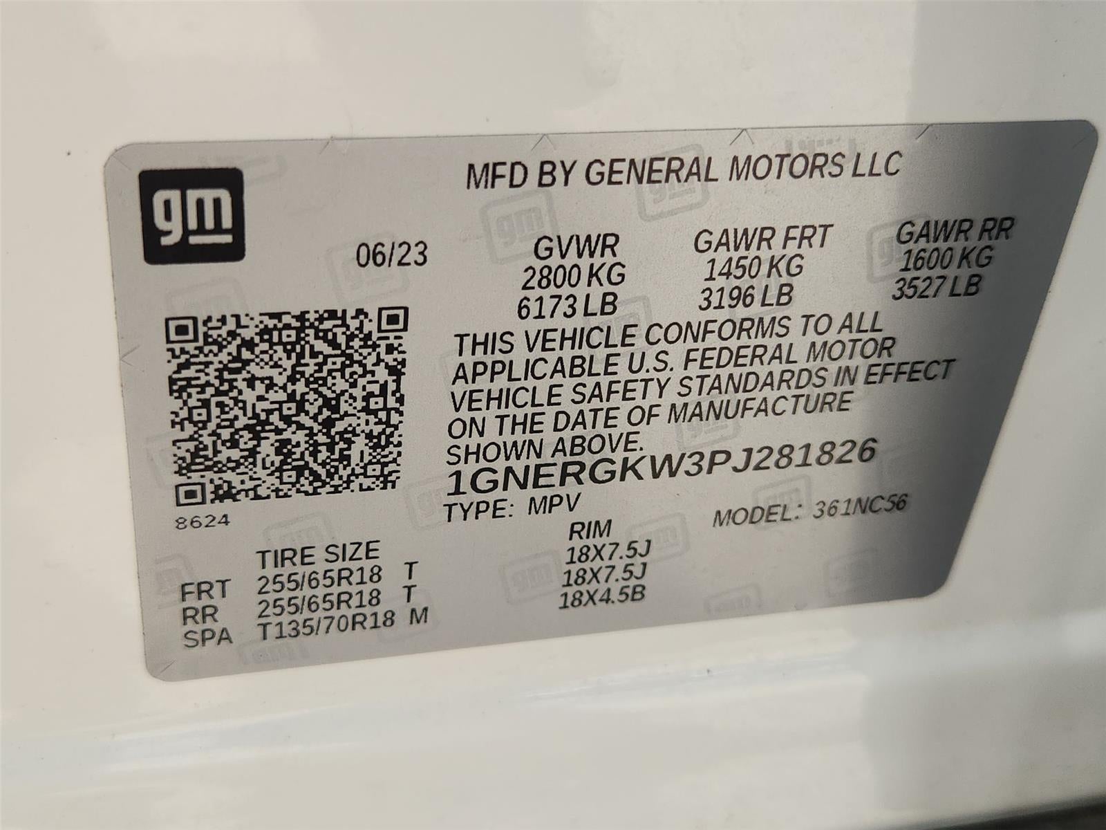 2023 Chevrolet Traverse LT Cloth