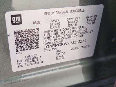 2023 Chevrolet Traverse LT Cloth