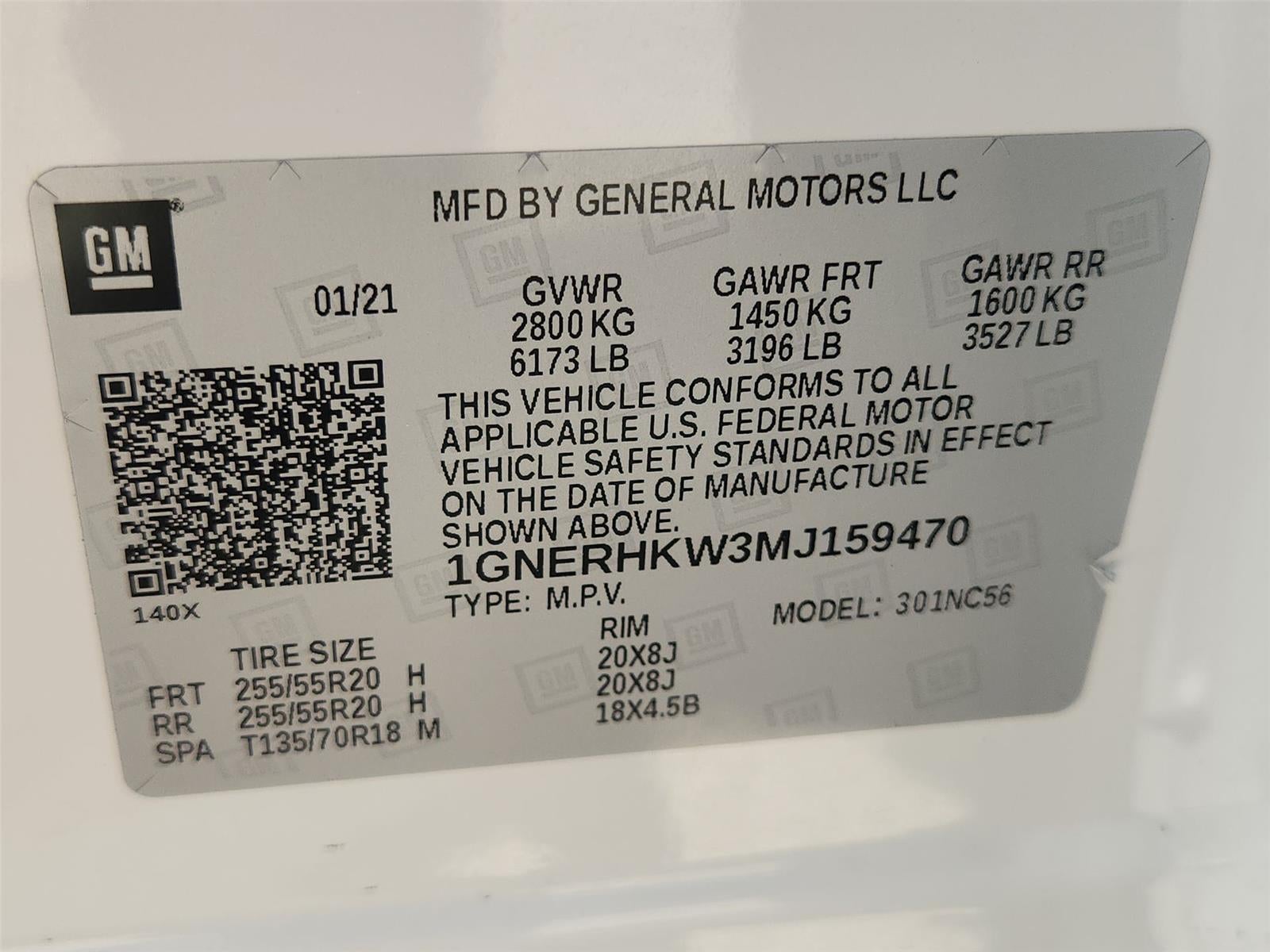 2021 Chevrolet Traverse LT Leather