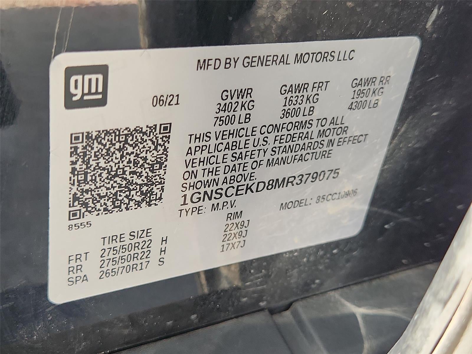2021 Chevrolet Suburban RST