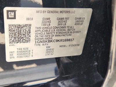 2019 Chevrolet Tahoe LT