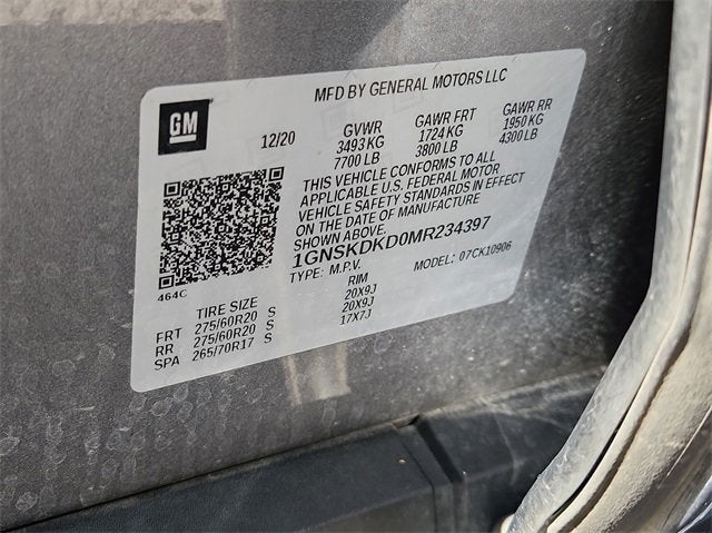 2021 Chevrolet Suburban Z71