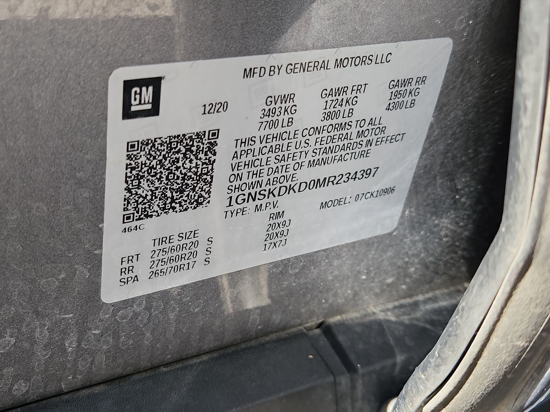 2021 Chevrolet Suburban Z71