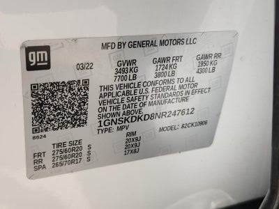 2022 Chevrolet Suburban Z71