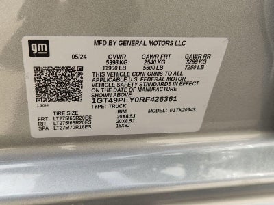 2024 GMC Sierra 2500HD AT4