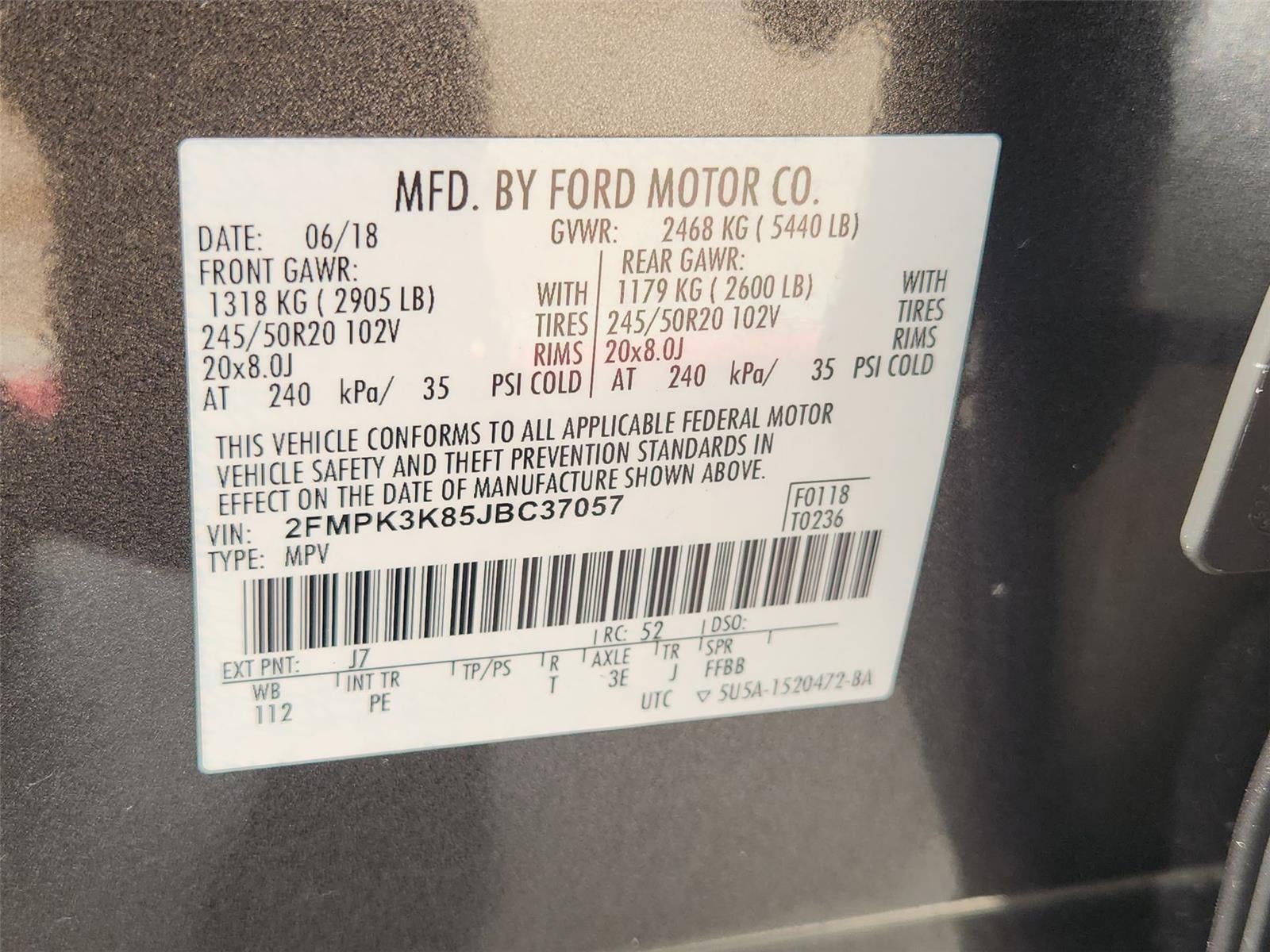2018 Ford Edge Titanium