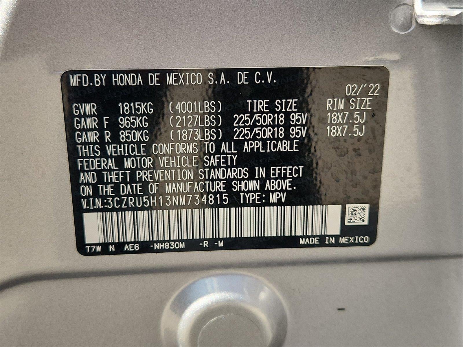 2022 Honda HR-V Sport