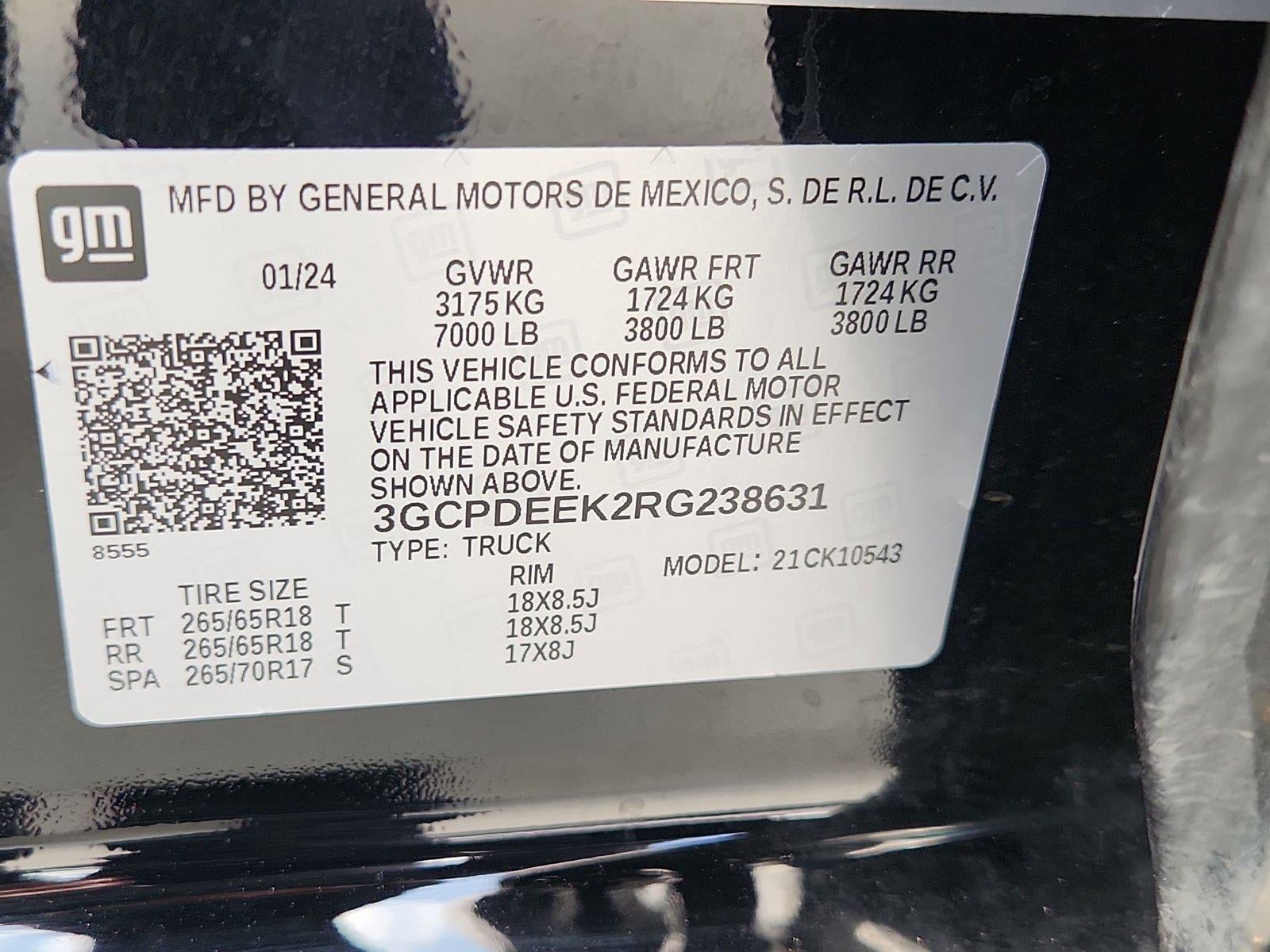 2024 Chevrolet Silverado 1500 RST