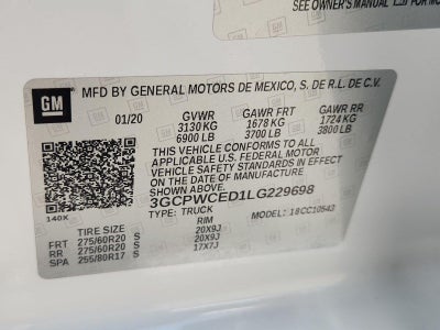 2020 Chevrolet Silverado 1500 LT