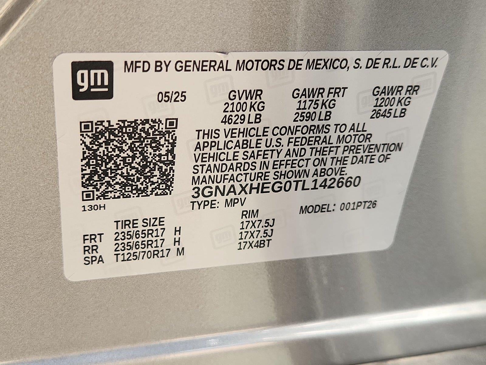 2026 Chevrolet Equinox FWD LT