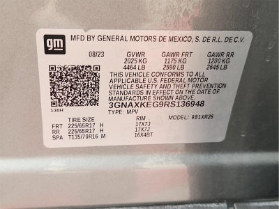 2024 Chevrolet Equinox LT