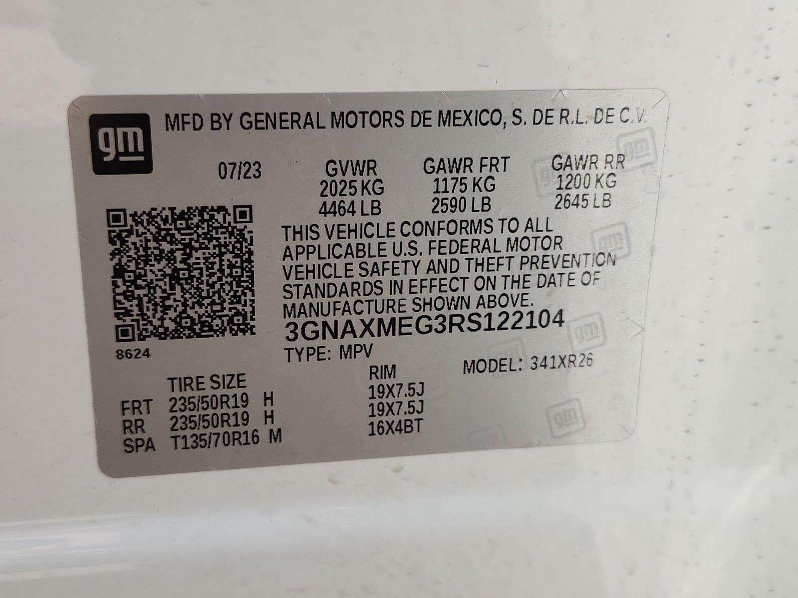 2024 Chevrolet Equinox RS