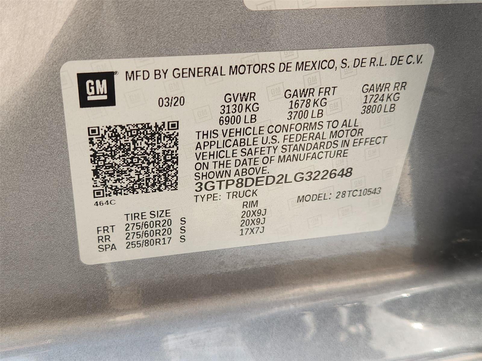 2020 GMC Sierra 1500 SLT