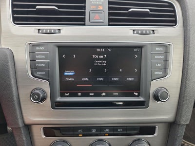 2016 Volkswagen Golf TSI S w/Sunroof
