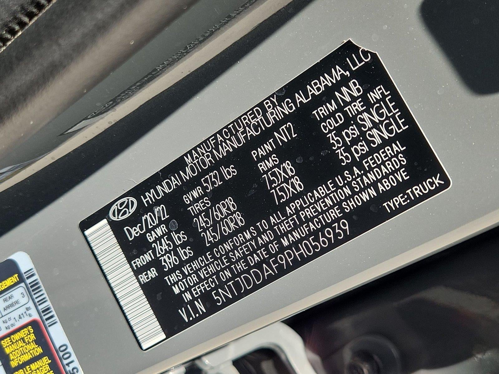 2023 Hyundai Santa Cruz SEL Premium