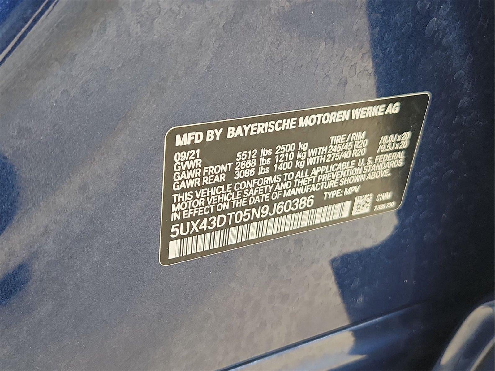 2022 BMW X4 M40i