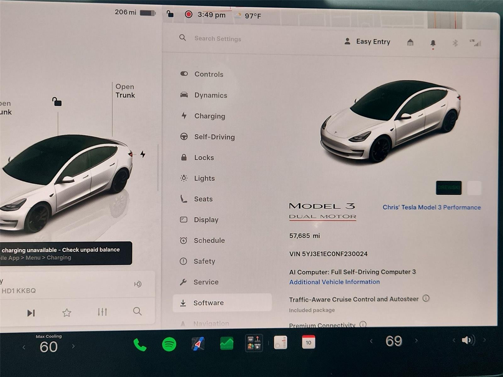 2022 Tesla Model 3 Performance