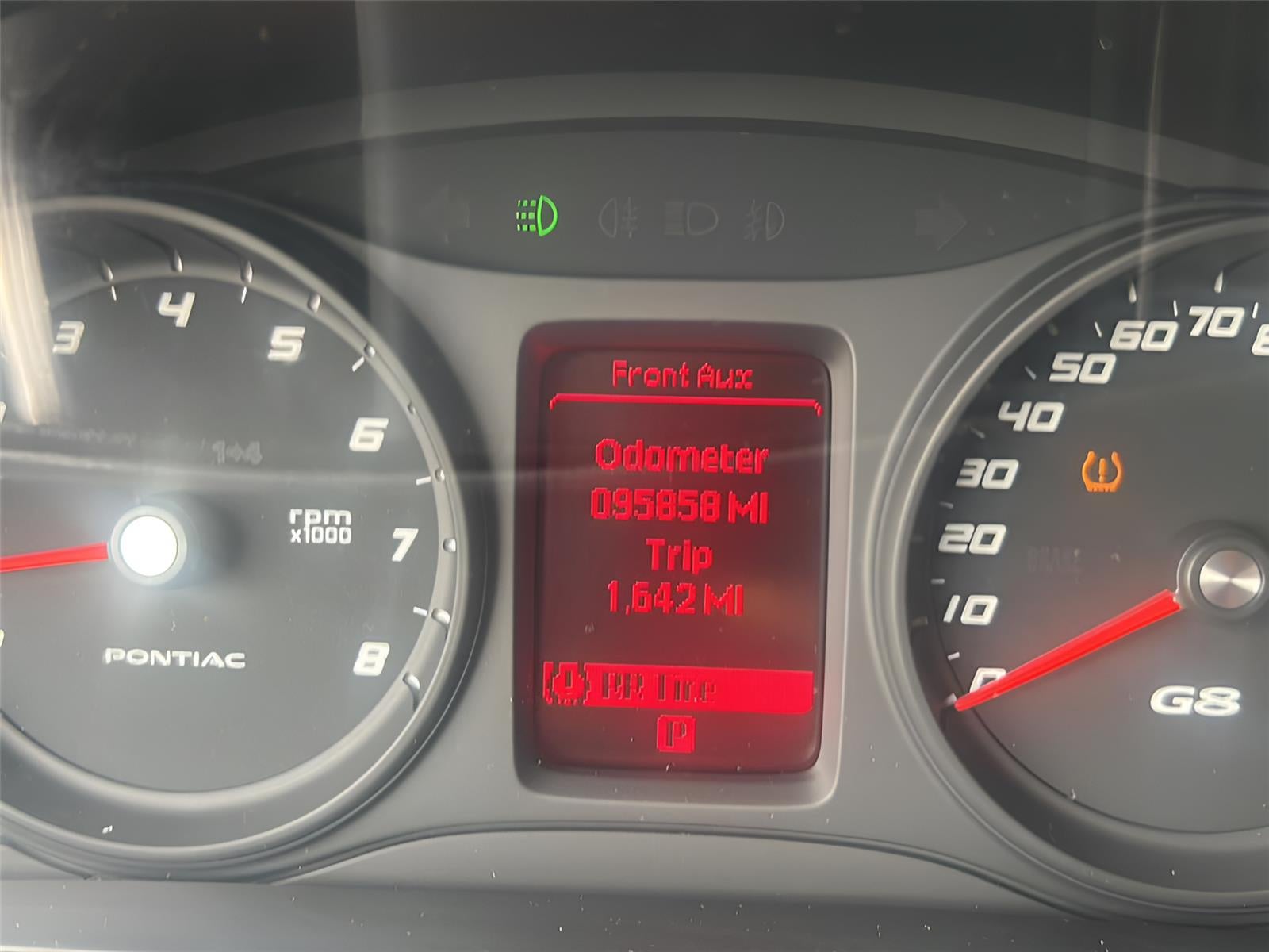 2009 PONTIAC G8 BASE
