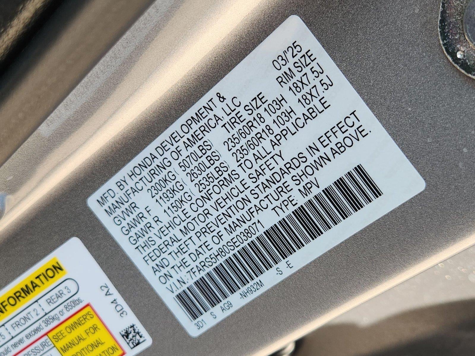 2025 Honda Cr-V Hybrid Sport-L