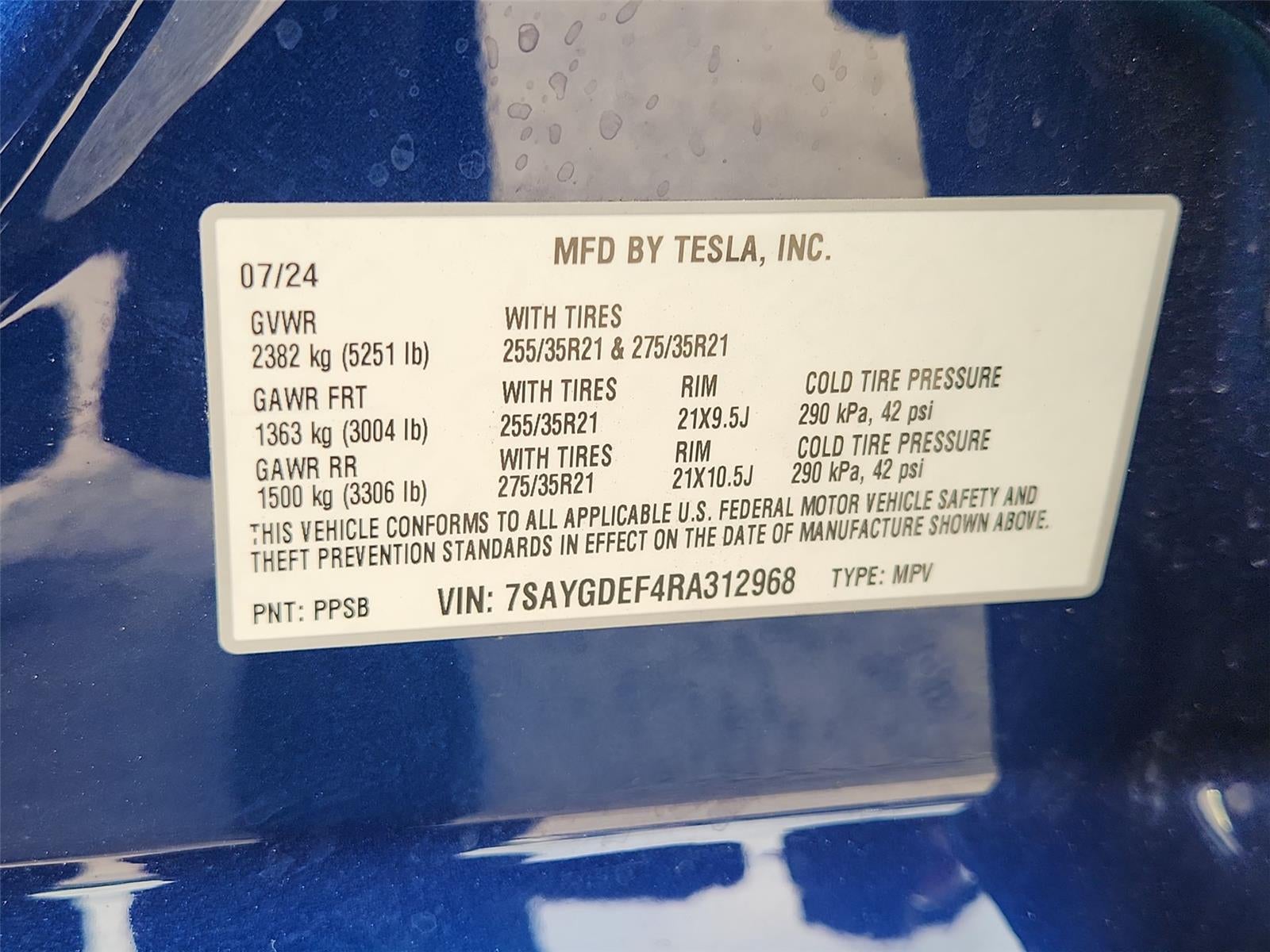 2024 Tesla MODELY Performance