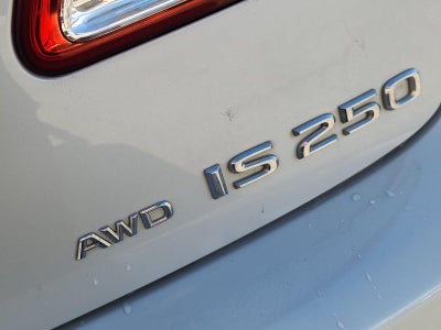 2010 Lexus Is 250 4dr Sport Sdn Auto AWD