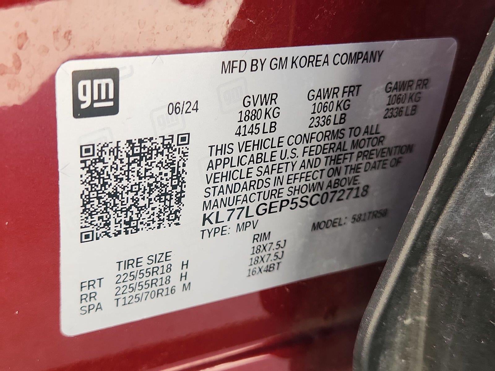 2025 Chevrolet Trax 1RS