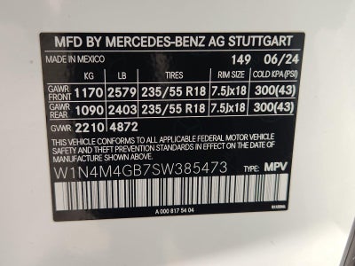 2025 Mercedes-Benz Glb GLB 250