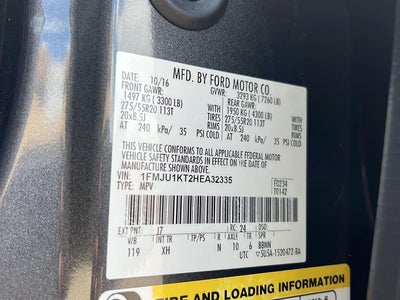 2017 Ford EXPEDITION LIMI