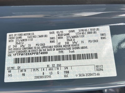 2023 Ford F-150 Platinum