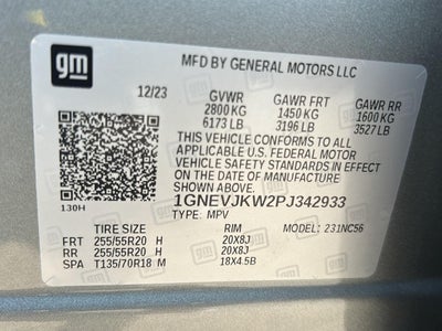 2023 Chevrolet Traverse RS
