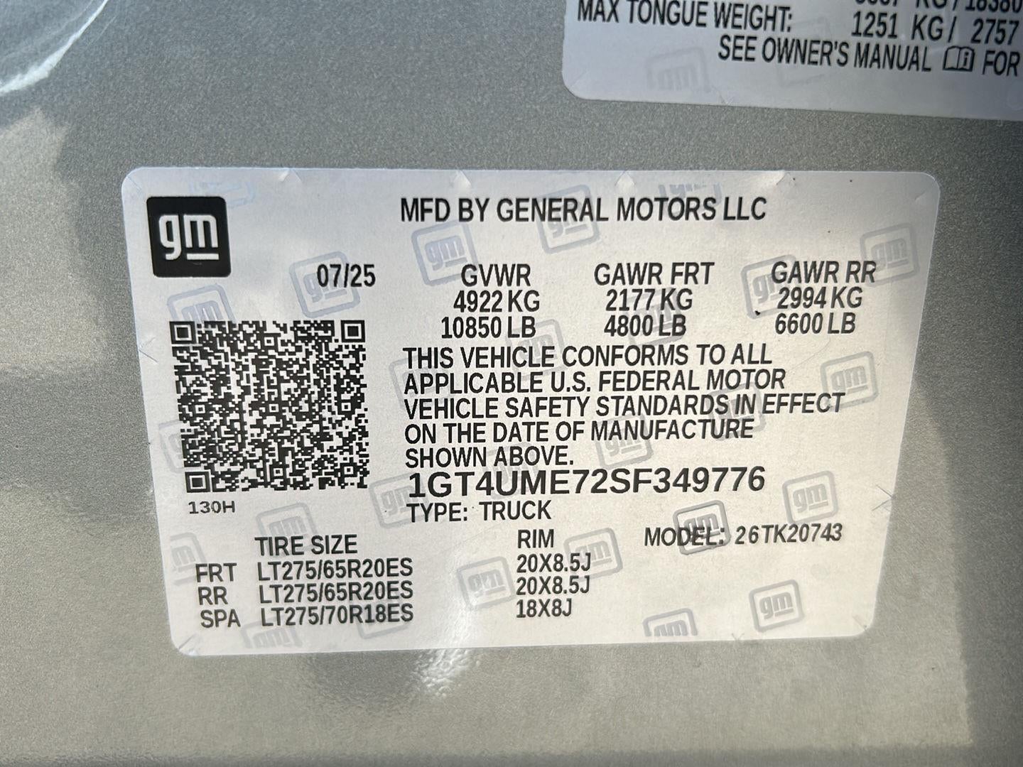 2025 GMC Sierra 2500HD SLE
