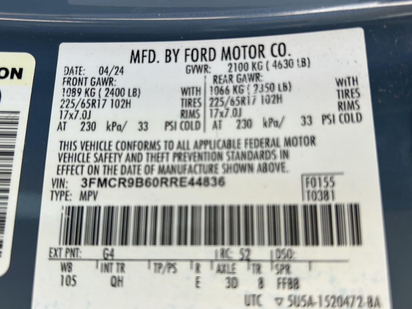 2024 Ford Bronco Sport Big Bend