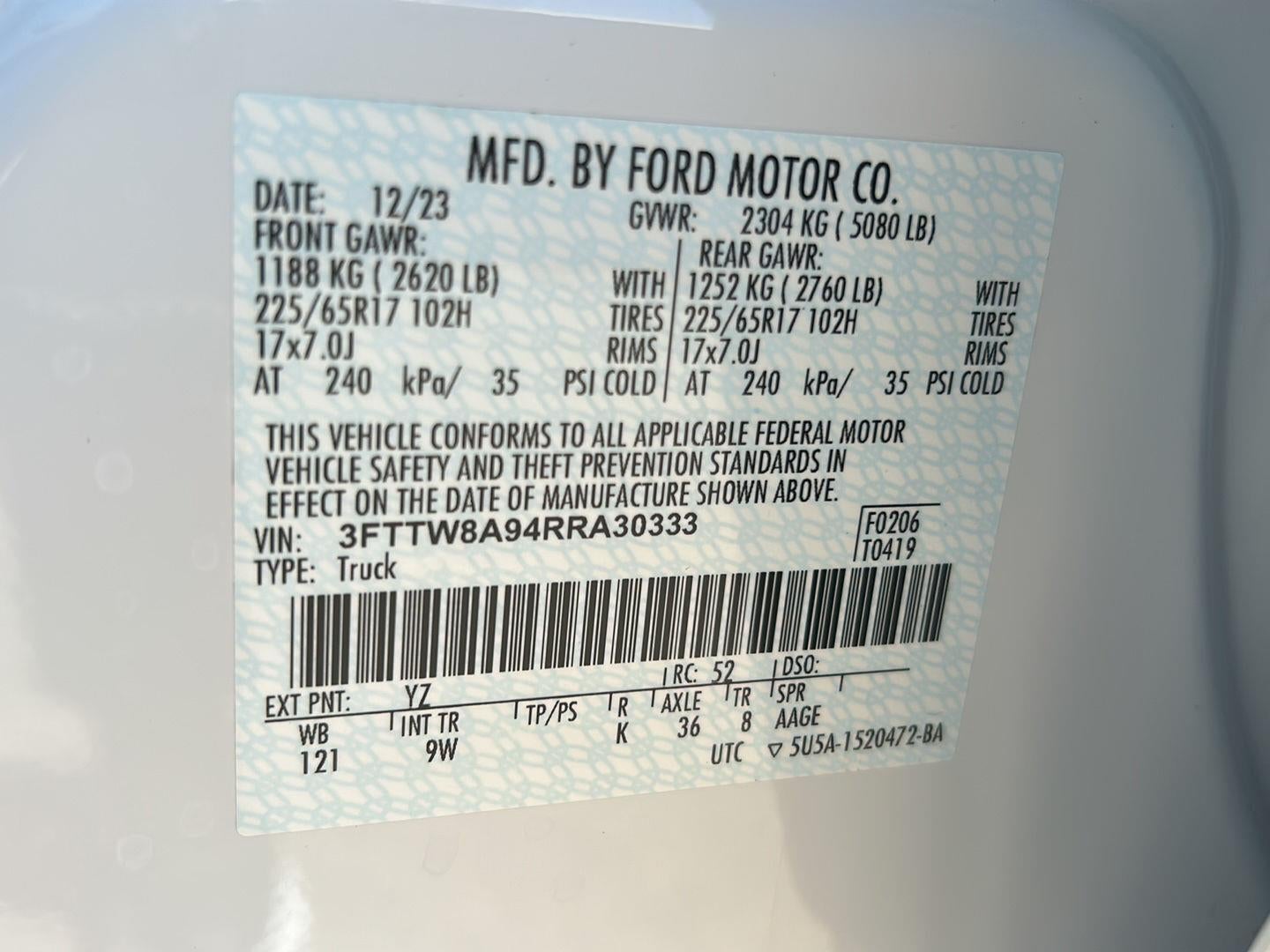 2024 Ford Maverick XL