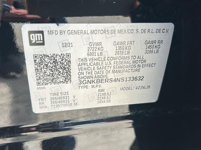 2022 Chevrolet BLAZER RS