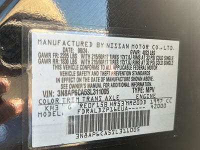 2025 Nissan Kicks SV