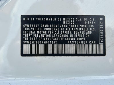 2024 Volkswagen Jetta Base