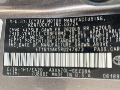 2024 Toyota Camry SE