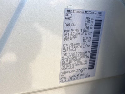 2023 Nissan Pathfinder SL