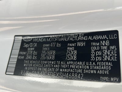 2025 Hyundai Tucson SEL Convenience