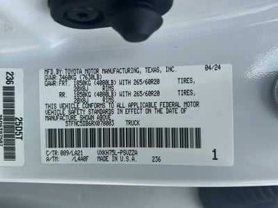 2024 Toyota Tundra Platinum HV