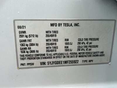 2021 Tesla Model Y Long Range